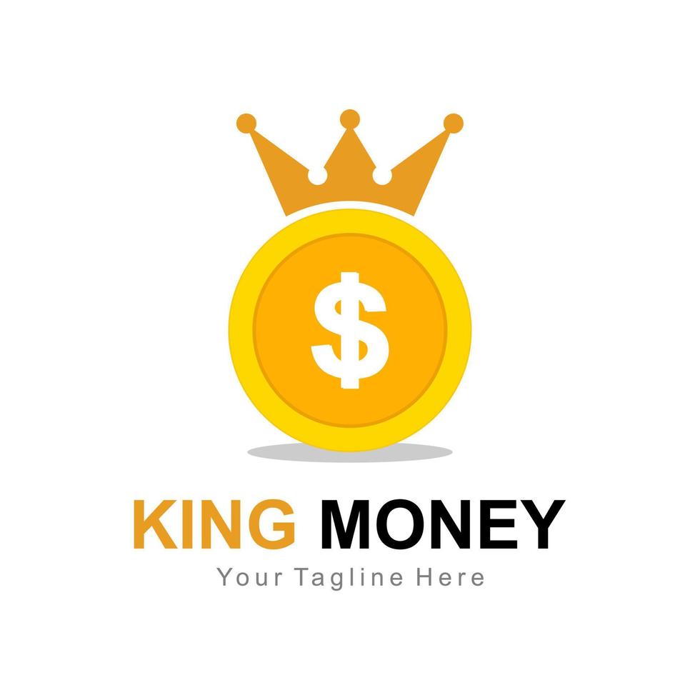 king money logo vector