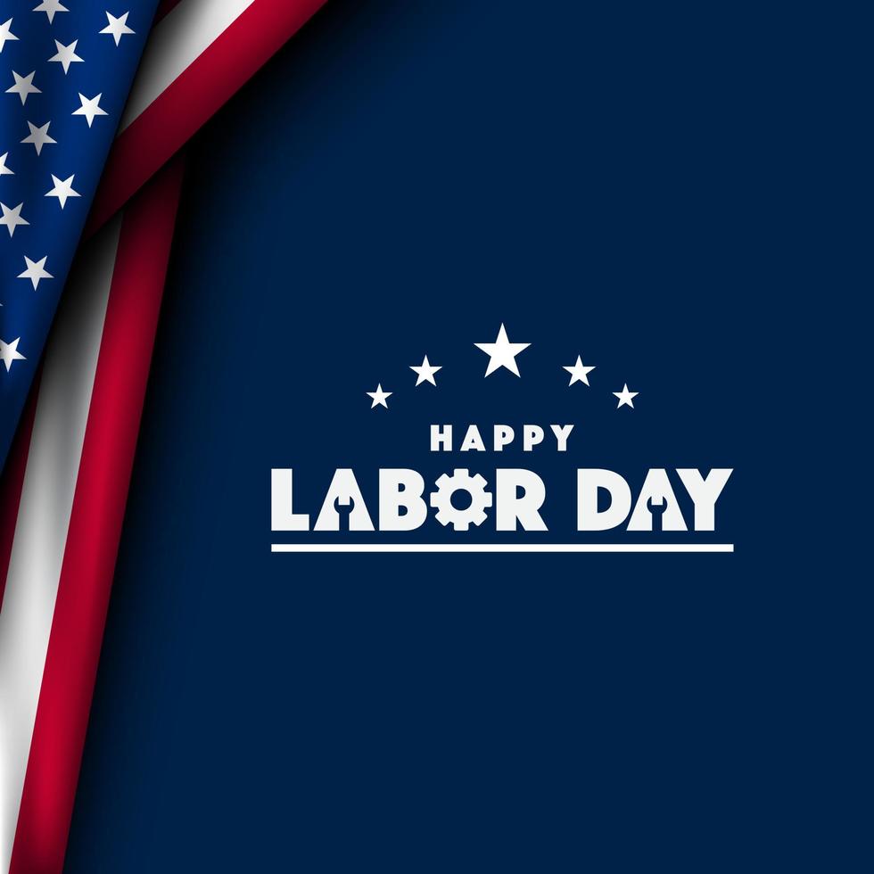 Labor Day Background Design. vector