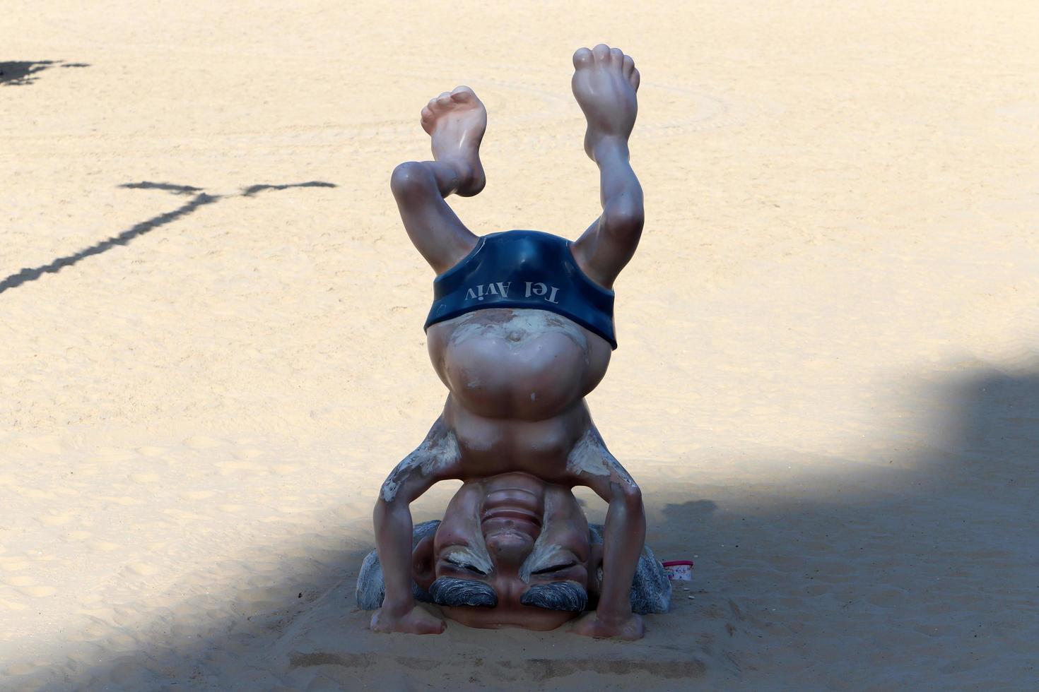 Tel Aviv Israel August 18, 2022. Greater Tel Aviv is a city on the east coast of the Mediterranean Sea. photo
