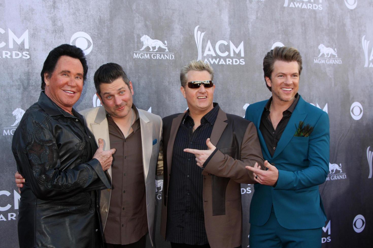 LAS VEGAS, APR 6 - Wayne Newton, Rascal Flatts at the 2014 Academy of Country Music Awards, Arrivals at MGM Grand Garden Arena on April 6, 2014 in Las Vegas, NV photo