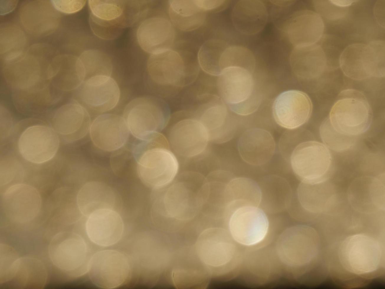 Bokeh images are caused by speed shooting. photo