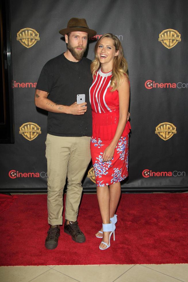 LAS VEGAS, APR 21 - Mark Webber, Teresa Palmer at the Warner Brothers 2015 Presentation at Cinemacon at the Caesars Palace on April 21, 2015 in Las Vegas, CA photo