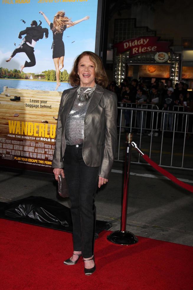 LOS ANGELES, FEB 16 - Linda Lavin arrives at the Wanderlust World Premiere at the Village Theater on February 16, 2012 in Westwood, CA photo