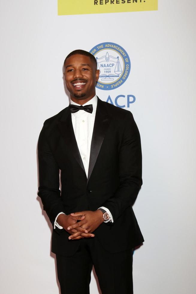 LOS ANGELES, FEB 5 - Michael B Jordan at the 47TH NAACP Image Awards Arrivals at the Pasadena Civic Auditorium on February 5, 2016 in Pasadena, CA photo