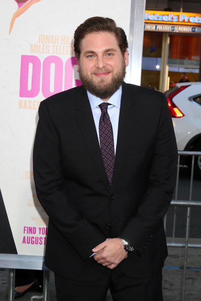 LOS ANGELES, AUG 15 - Jonah Hill at the War Dogs Premiere at the TCL Chinese Theater IMAX on August 15, 2016 in Los Angeles, CA photo