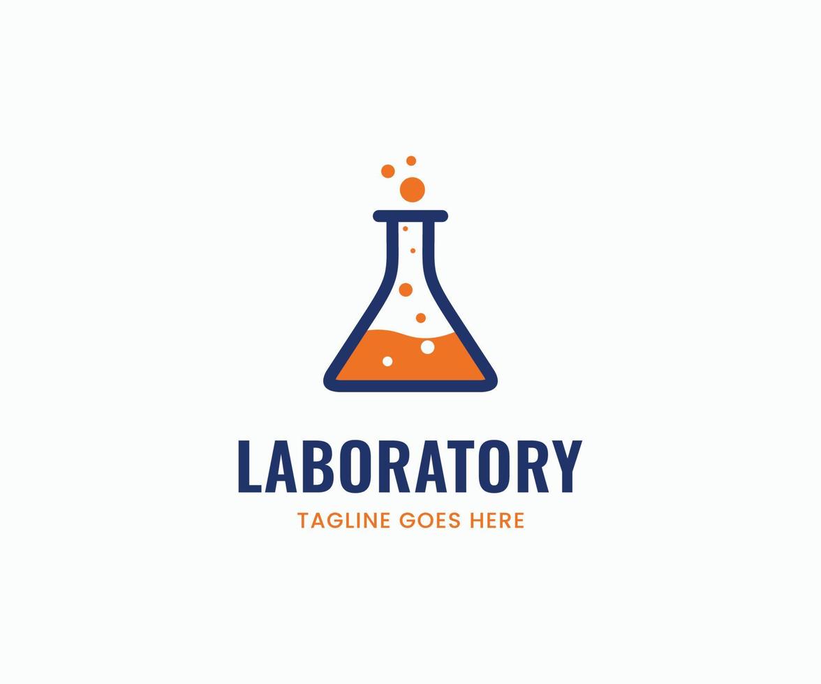 Modern Lab Logo Design Template. Lab Logo Template 10625352 Vector Art