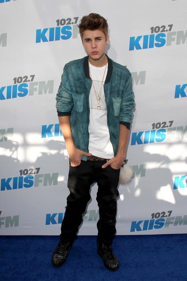 LOS ANGELES, MAY 12 - Justin Bieber arrives at the Wango Tango Concert at The Home Depot Center on May 12, 2012 in Carson, CA photo