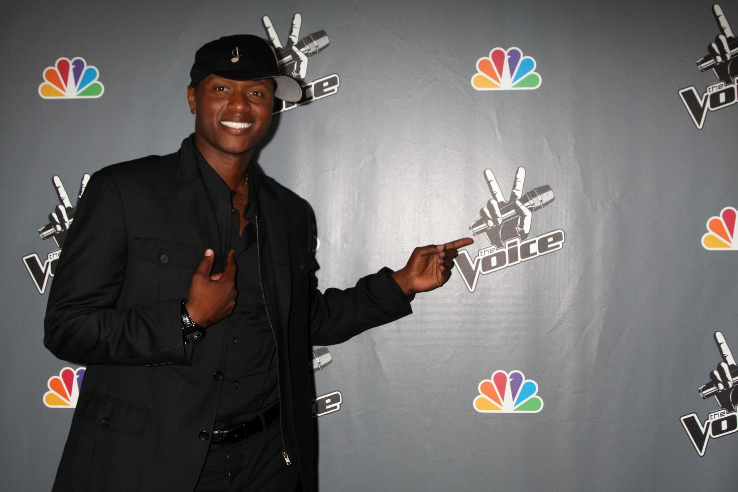 LOS ANGELES, JUN 29 - Javier Colon, Winner of The Voice arriving at the Wrap Party for The Voice at Avalon on June 29, 2011 in Los Angeles, CA photo