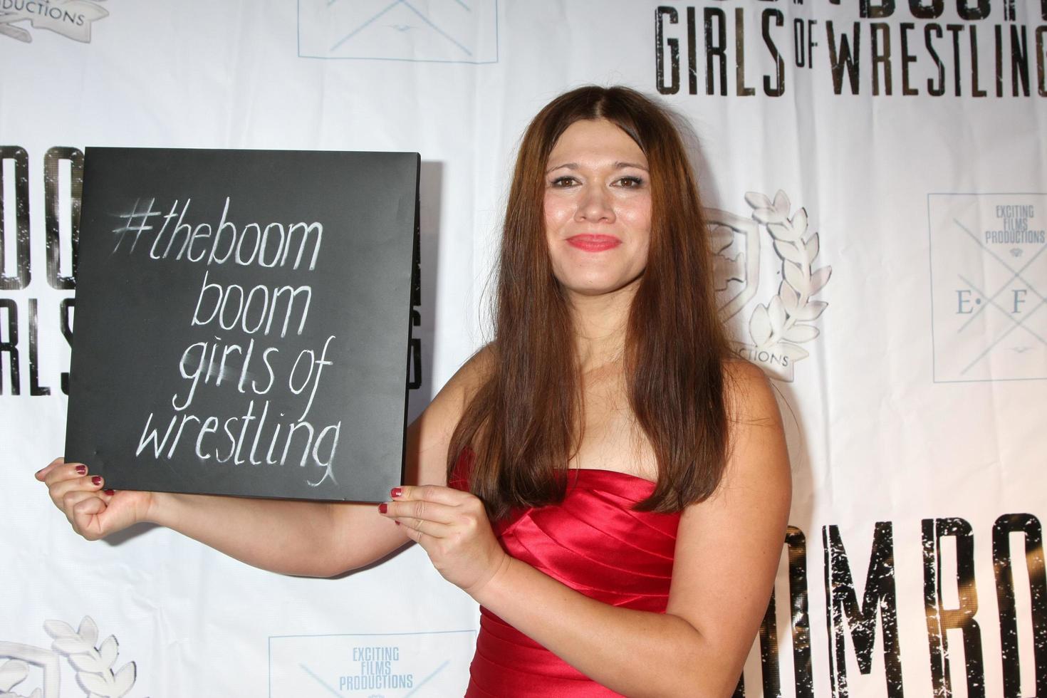 LOS ANGELES, JUL 23 - Carolin Von Petzholdt at the The Boom Boom Girls of Wrestling Premiere at the Downtown Independent Theater on July 23, 2015 in Los Angeles, CA photo