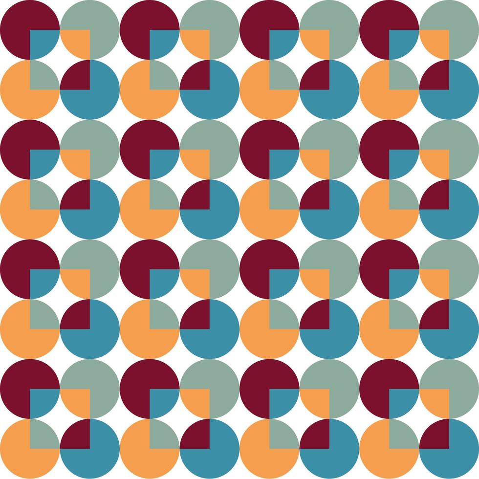 Seamless Geometric or Abstract Pattern Background Neo Geo Vector Template