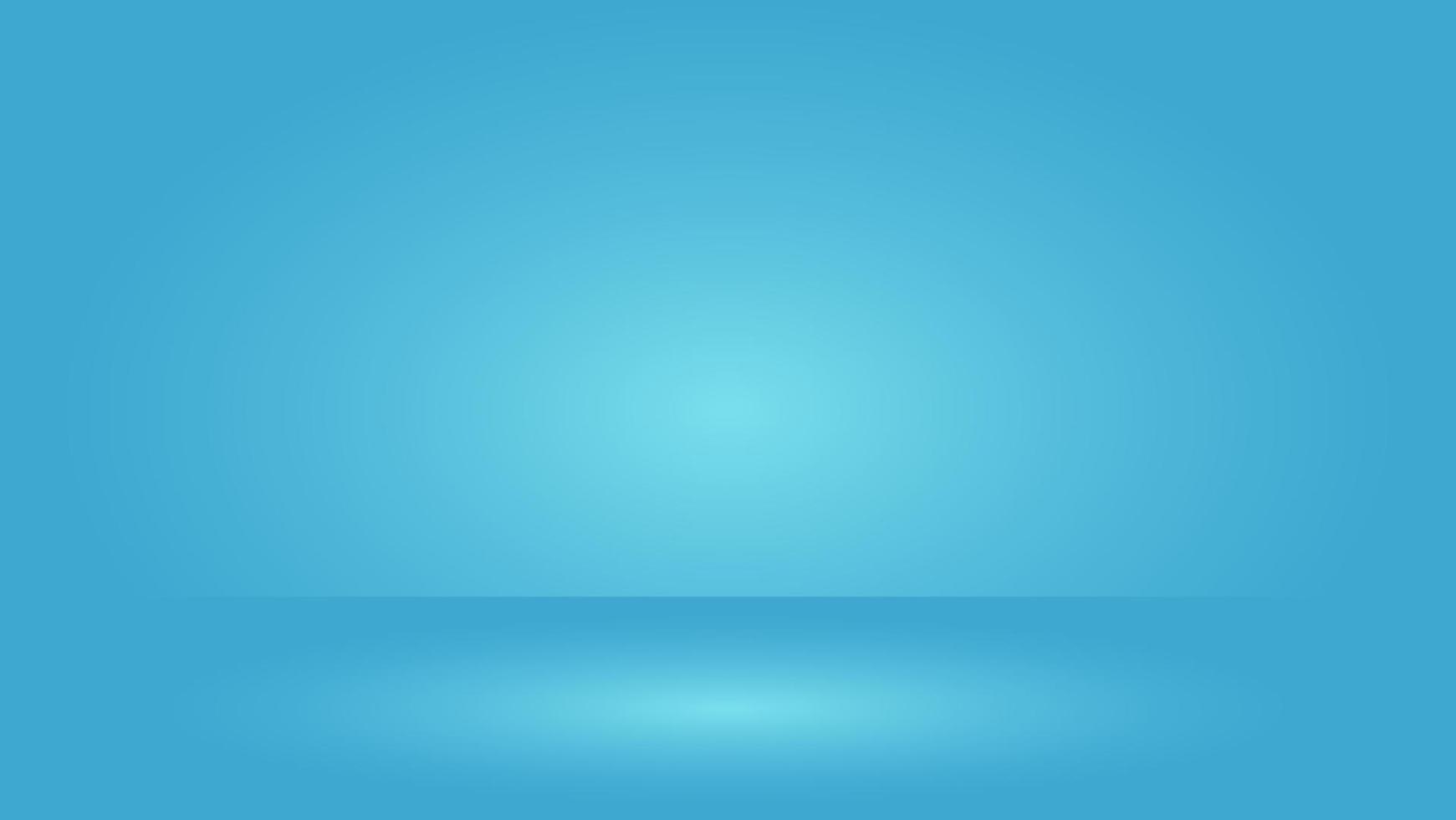 abstract blue background with studio lighting and blank space vector