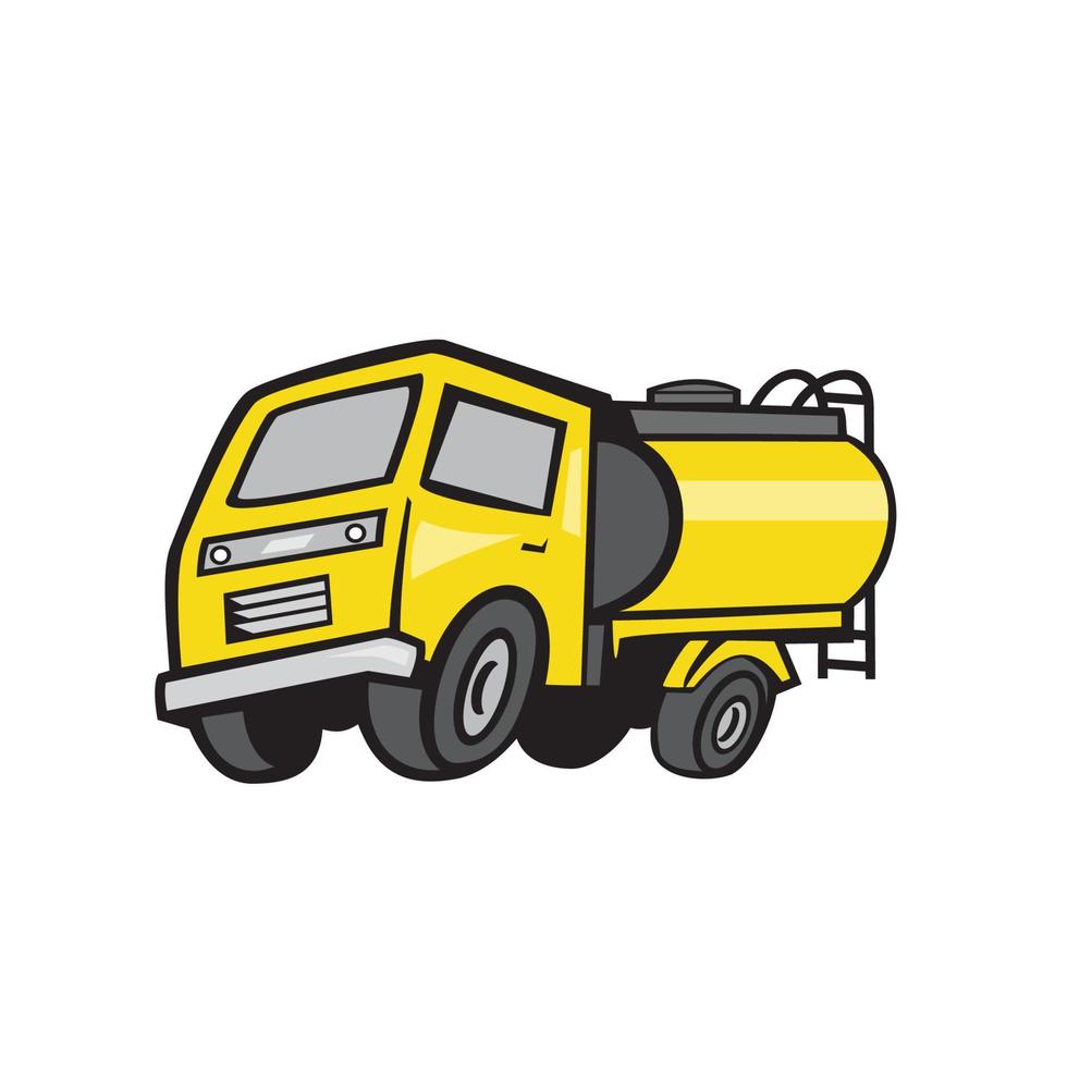 Baby Fuel Tanker Cartoon vector