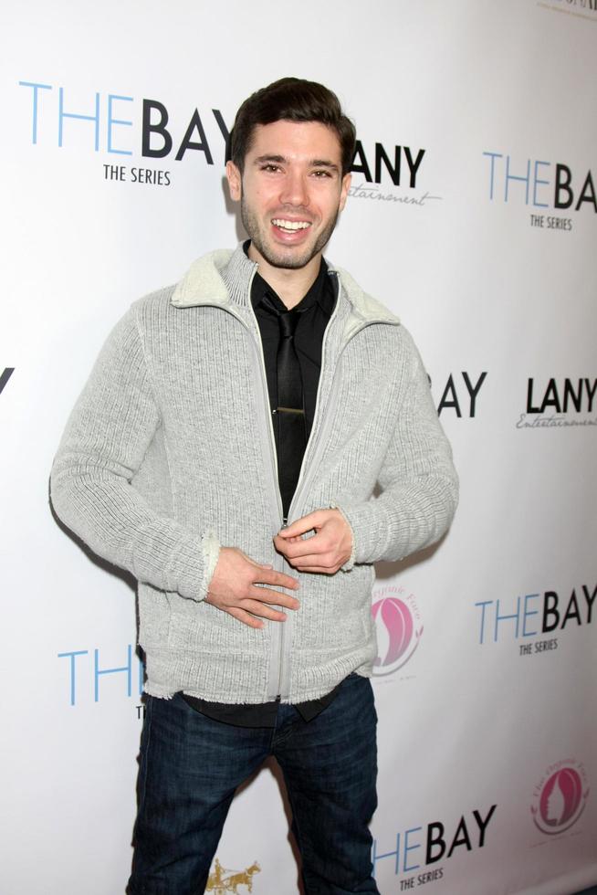 los angeles, 30 de noviembre - kristos andrews en la proyección de lany entertainment s the bay at the doma el 30 de noviembre de 2015 en beverly hills, ca foto