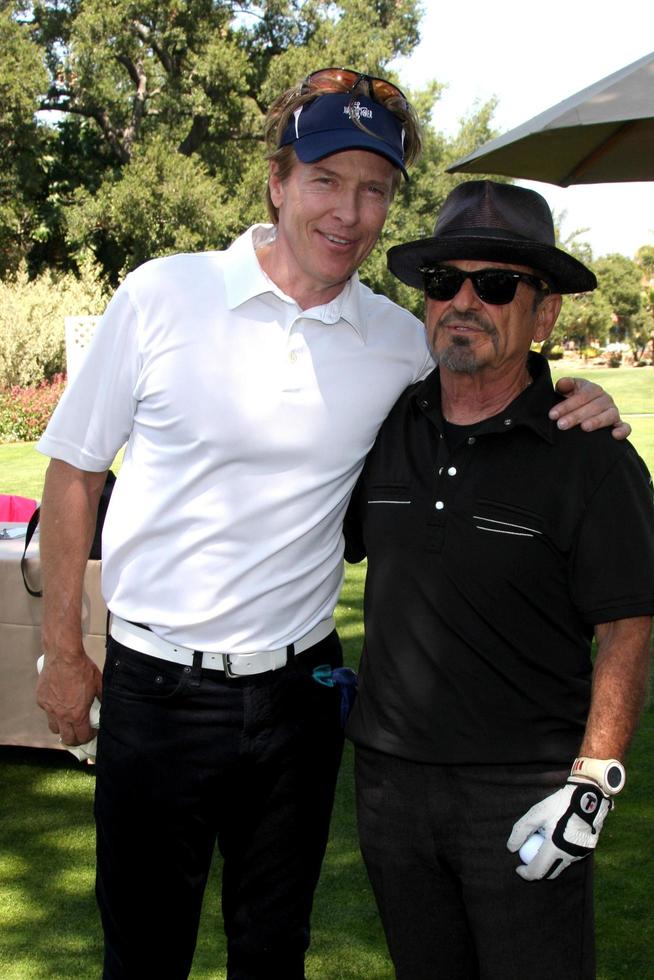 LOS ANGELES, APR 14 - Jack Wagner, Joe Pesci at the Jack Wagner Anuual Golf Tournament benefitting LLS at Lakeside Golf Course on April 14, 2014 in Burbank, CA photo