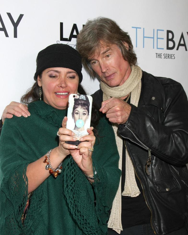 LOS ANGELES, NOV 30 - Devon DeVasquez, Ronn Moss at the Screening Of LANY Entertainment s The Bay at the DOMA on November 30, 2015 in Beverly Hills, CA photo