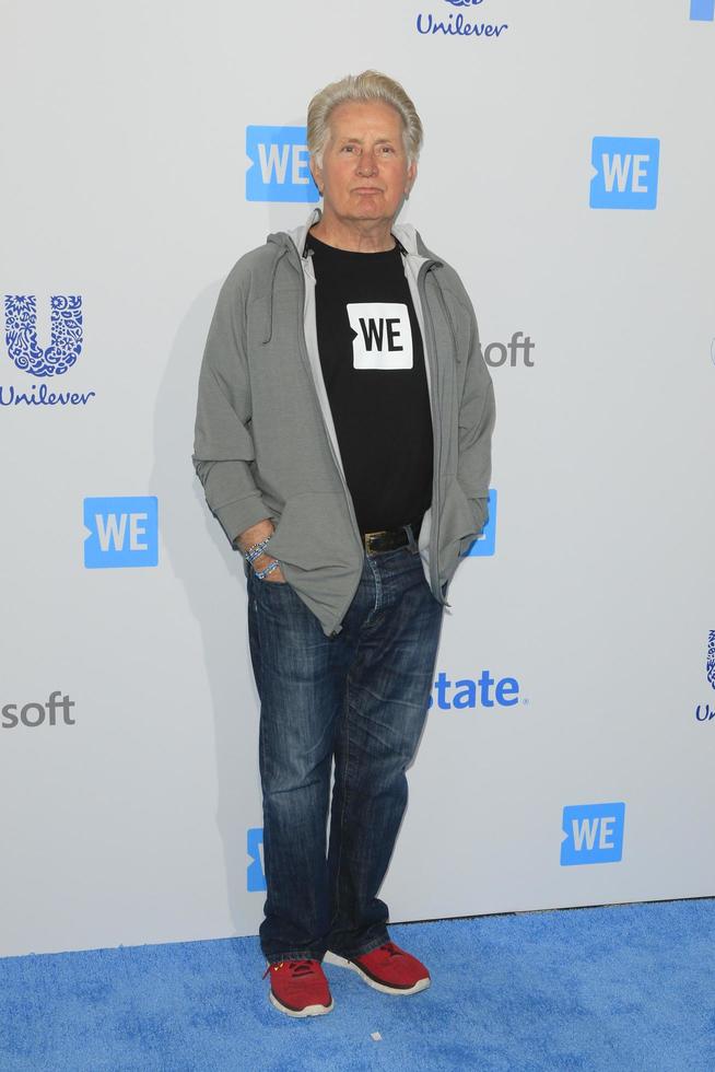 LOS ANGELES, APR 7 - Martin Sheen at the WE Day California 2016 at the The Forum on April 7, 2016 in Inglewood, CA photo