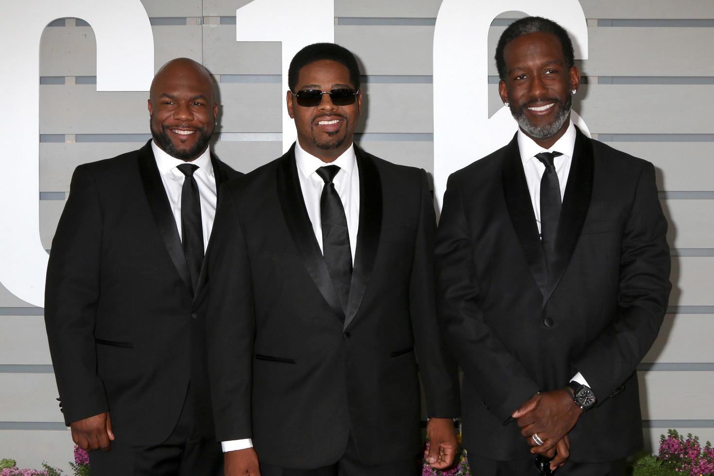 LOS ANGELES, NOV 5 - Boyz II Men, Wanya Morris, Nathan Morris, Shawn Stockman at the 33rd Breeder s Cup World Championship at the Santa Anita Park on November 5, 2016 in Arcadia, CA photo