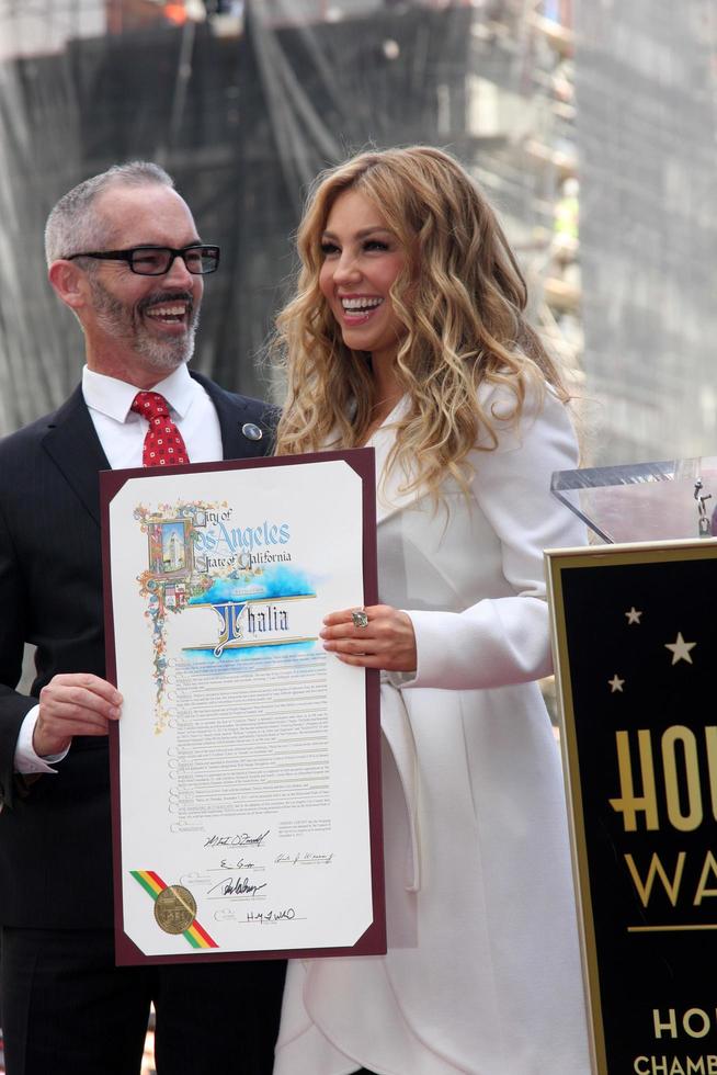 LOS ANGELES, DEC 5 - Thalia at the Thalia Hollywood Walk of Fame Star Ceremony at W Hollywood Hotel on December 5, 2013 in Los Angeles, CA photo