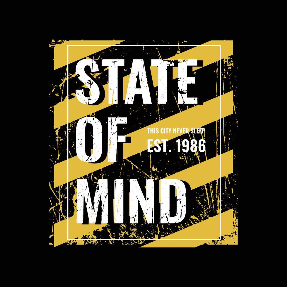 Urban t shirt and apparel design vector