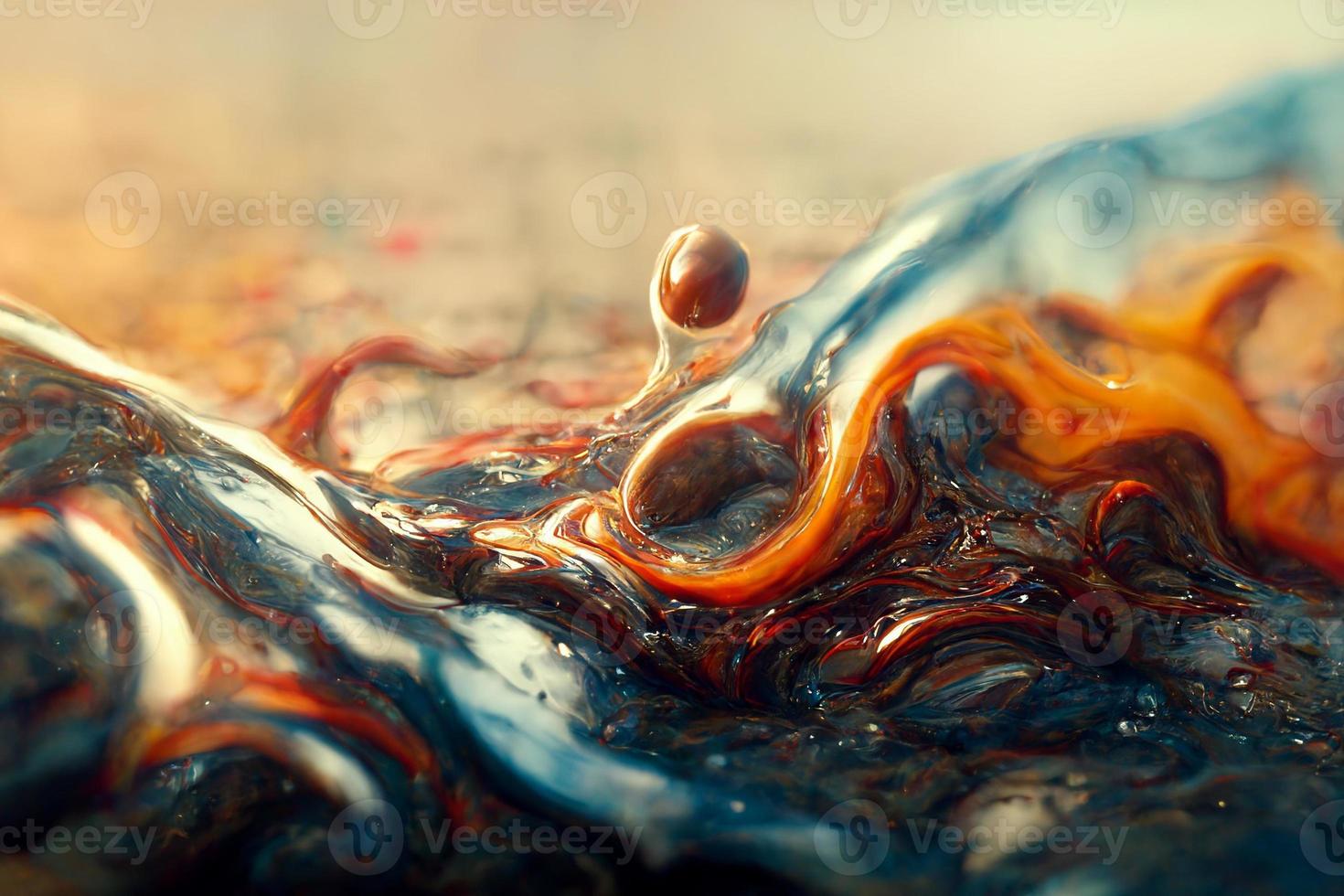 Abstract liquid background photo