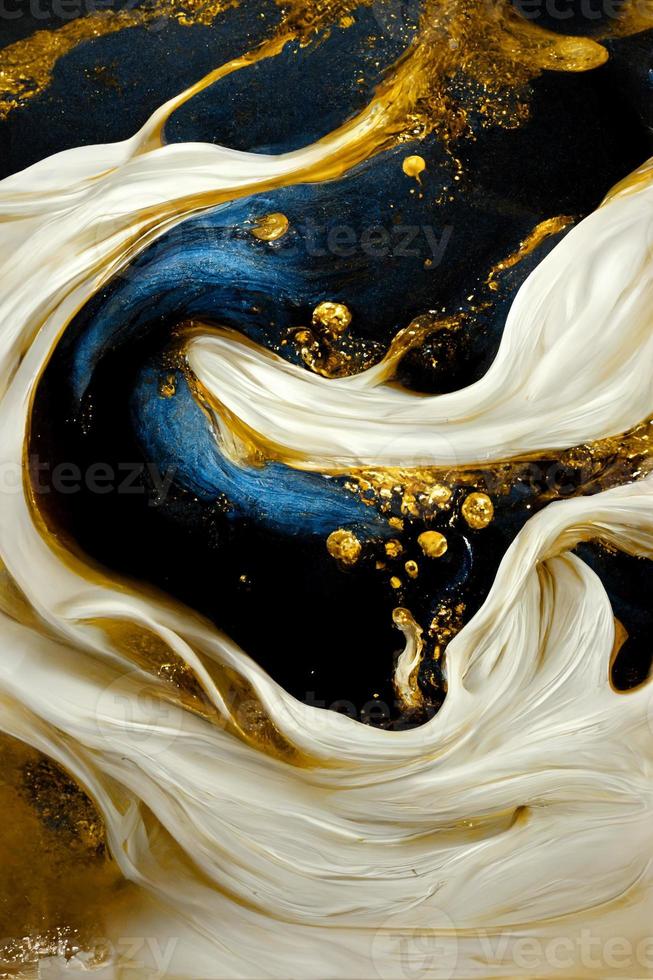 Abstract liquid background photo