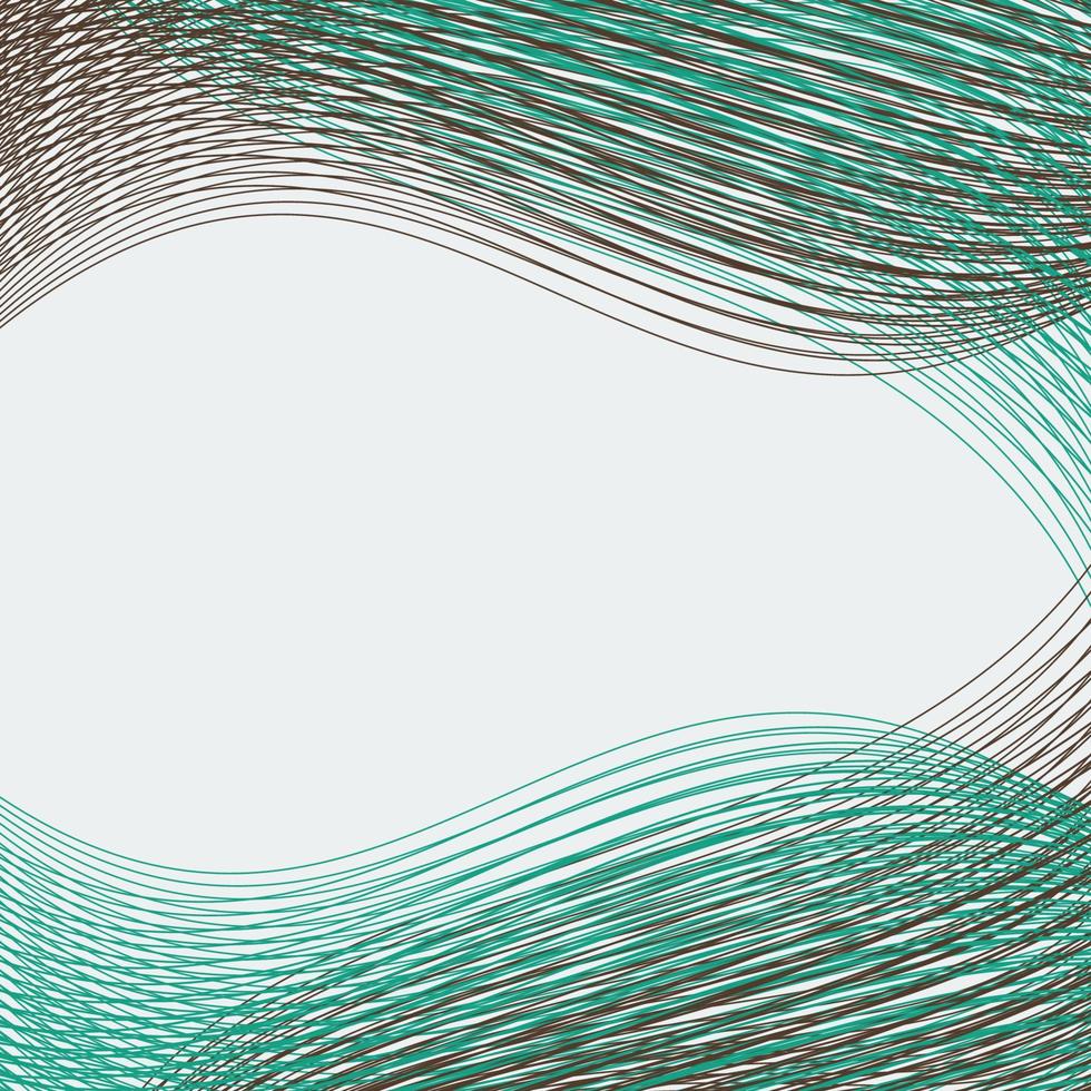 Editable Vector of Abstract Dense Wavy Lines Stack for Text Background