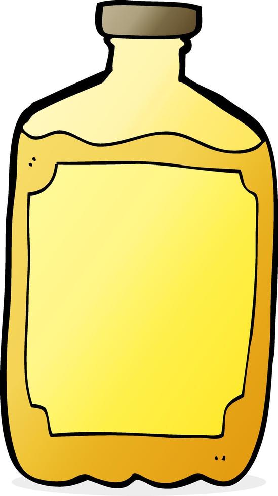 cartoon water bottle vector