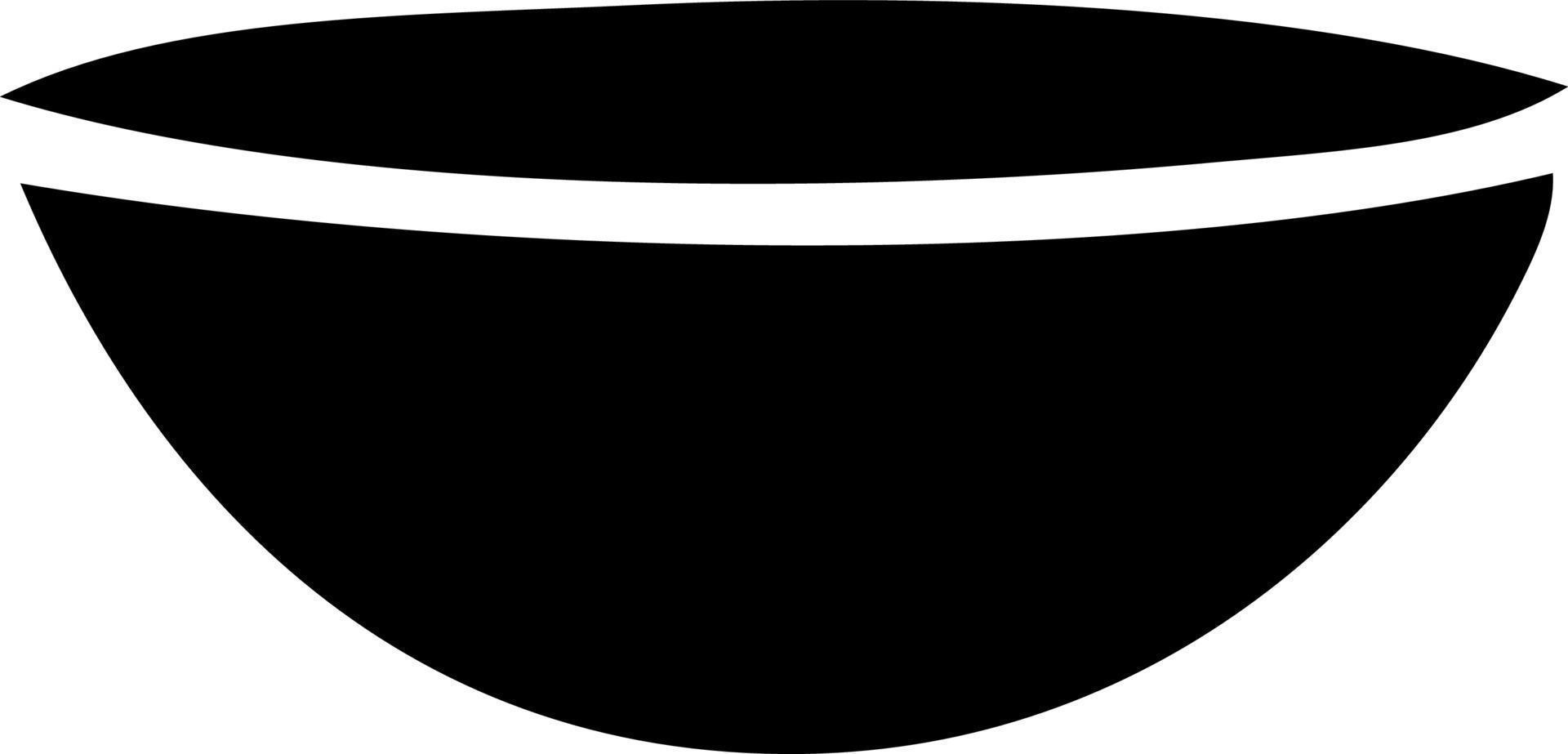 flat symbol hot soup vector