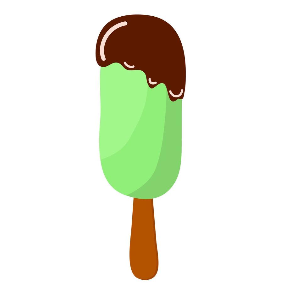 helado dulce vector