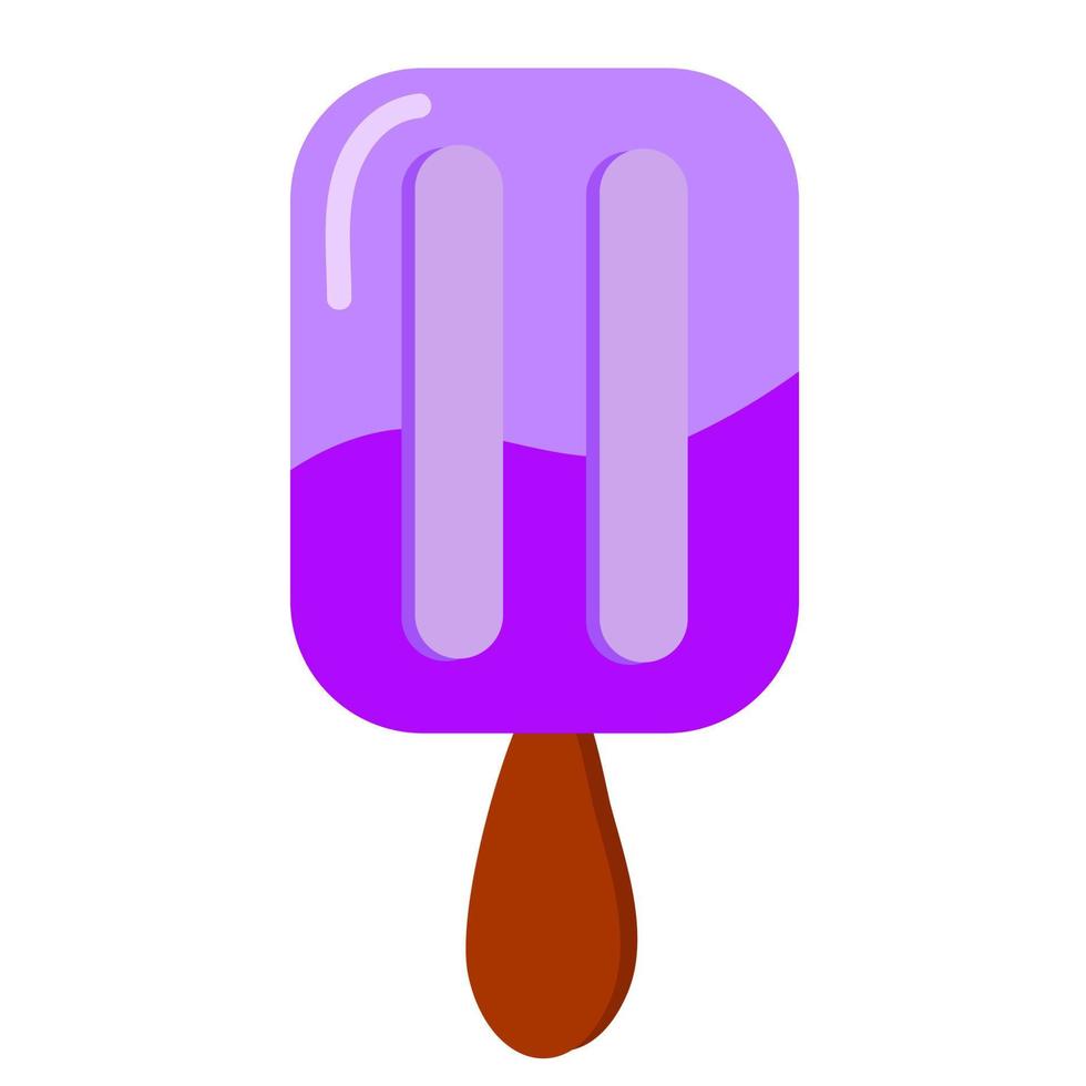 helado dulce vector