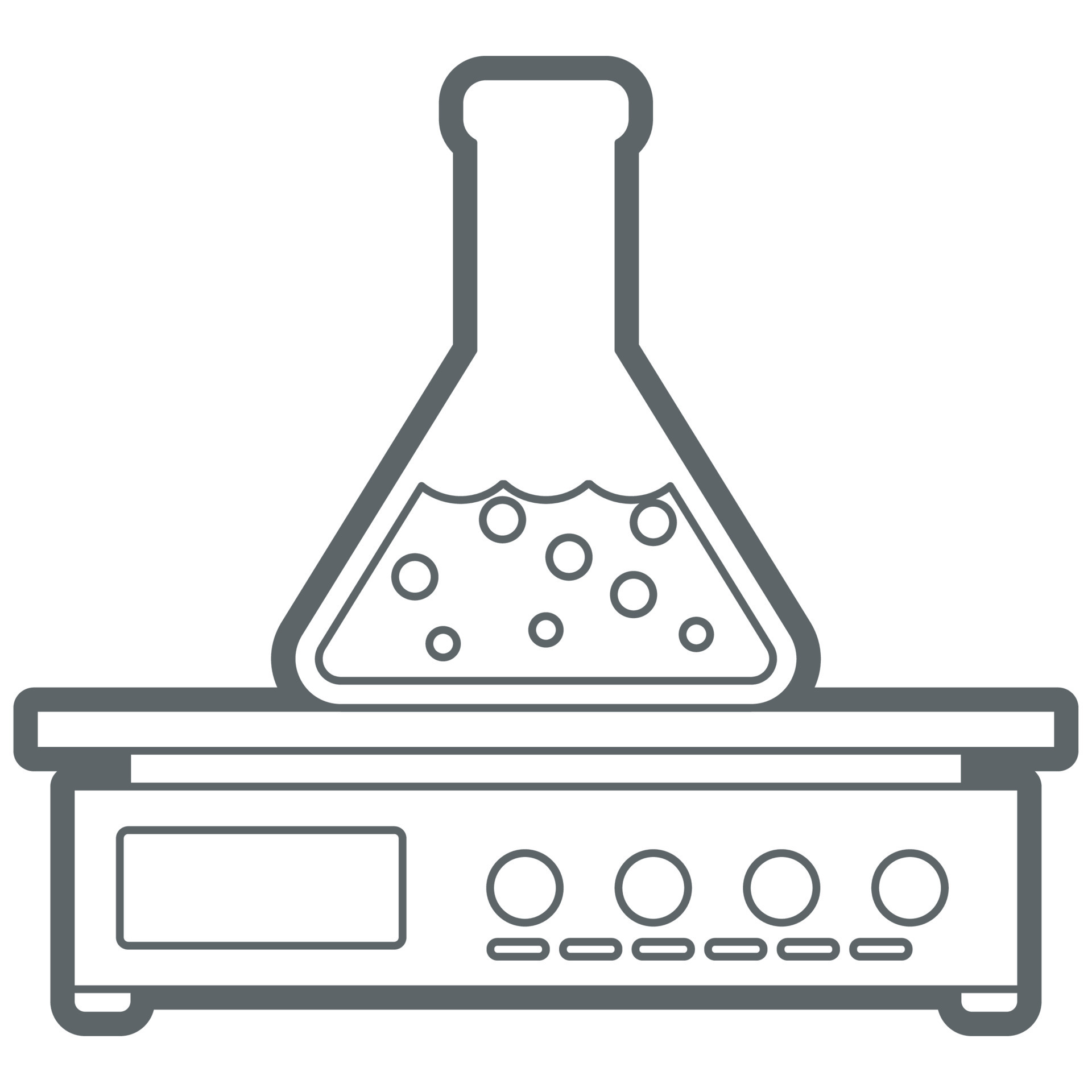 Science Laboratory Equipment. Flask and Measuring Equipment. 10638950