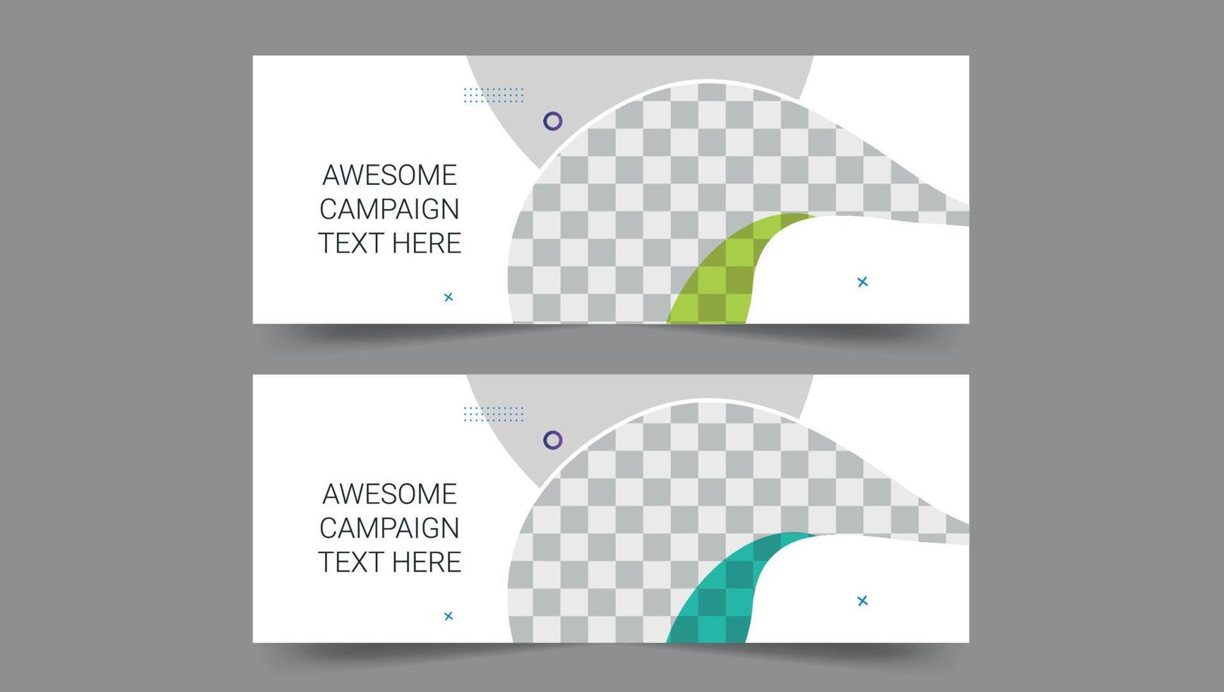 Corporate Banner Layout vector