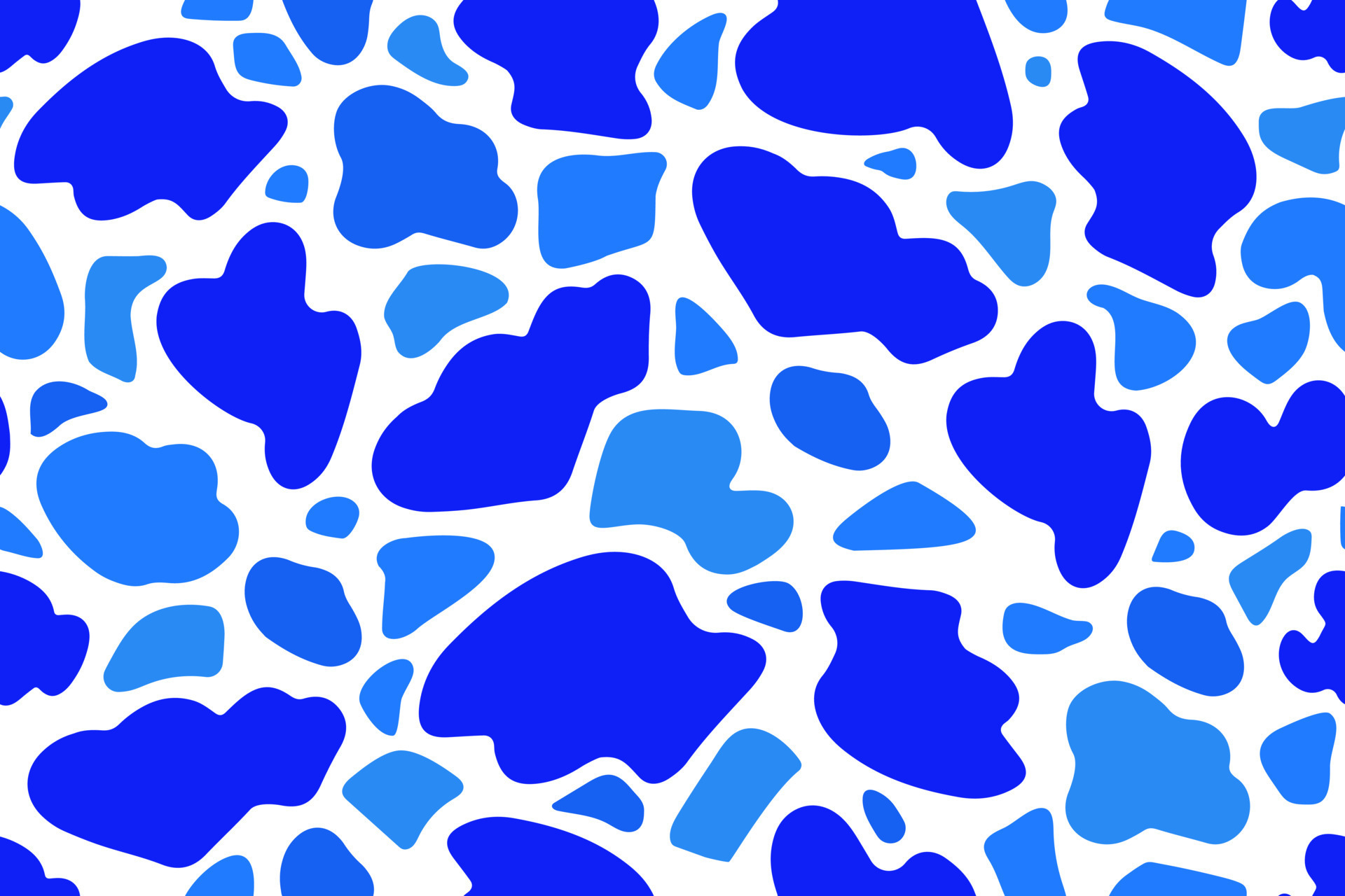 Abstract random shapes seamless pattern. Cow skin zebra giraffe. Rock