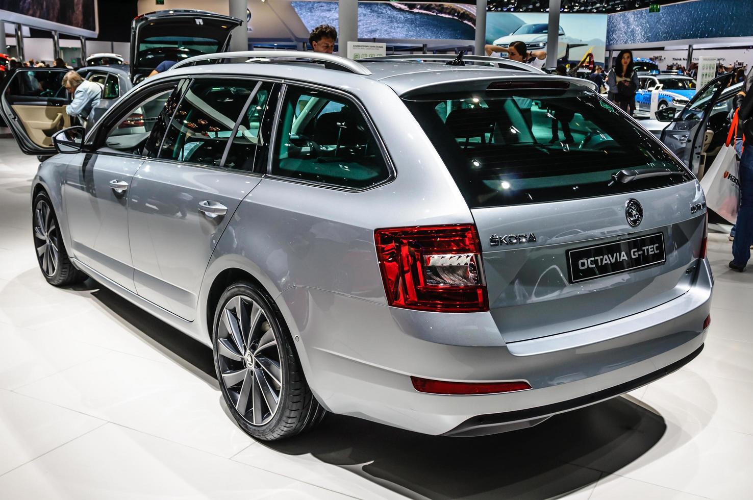 FRANKFURT - SEPT 2015 Skoda Octavia G-Tec presented at IAA Inte photo