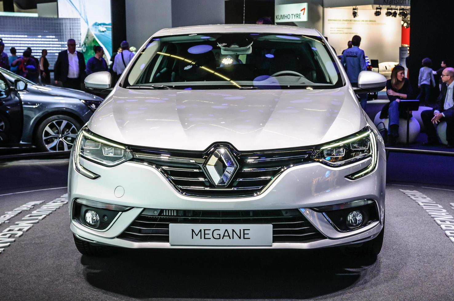 FRANKFURT - SEPT 2015 Renault Megane presented at IAA Internati photo
