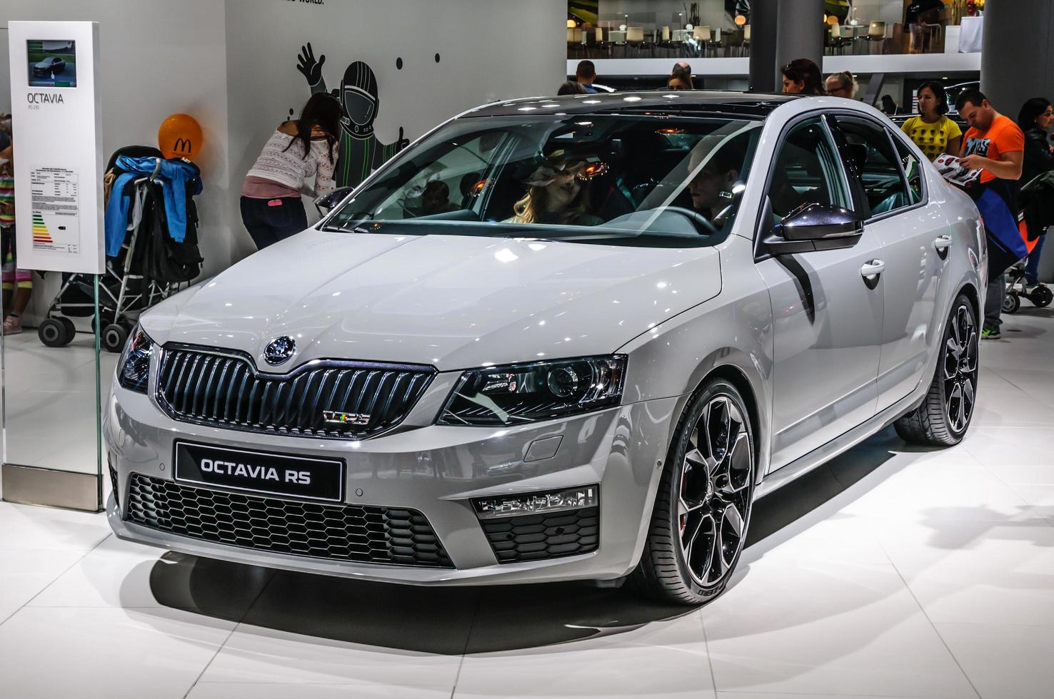FRANKFURT - SEPT 2015 Skoda Octavia RS presented at IAA Interna photo