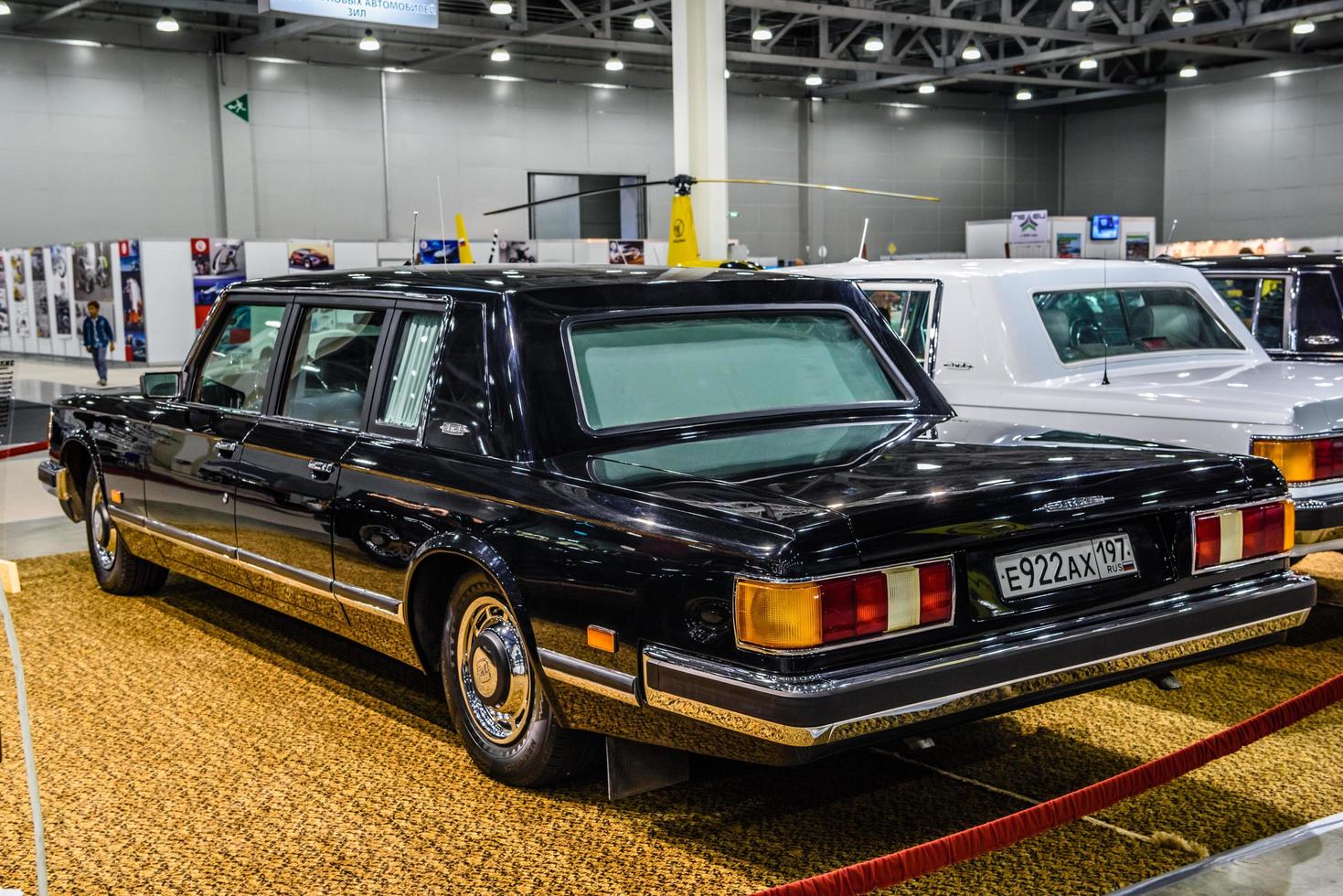 MOSCOW - AUG 2016 ZIL 41047 presented at MIAS Moscow International Automobile Salon on August 20, 2016 in Moscow, Russia photo
