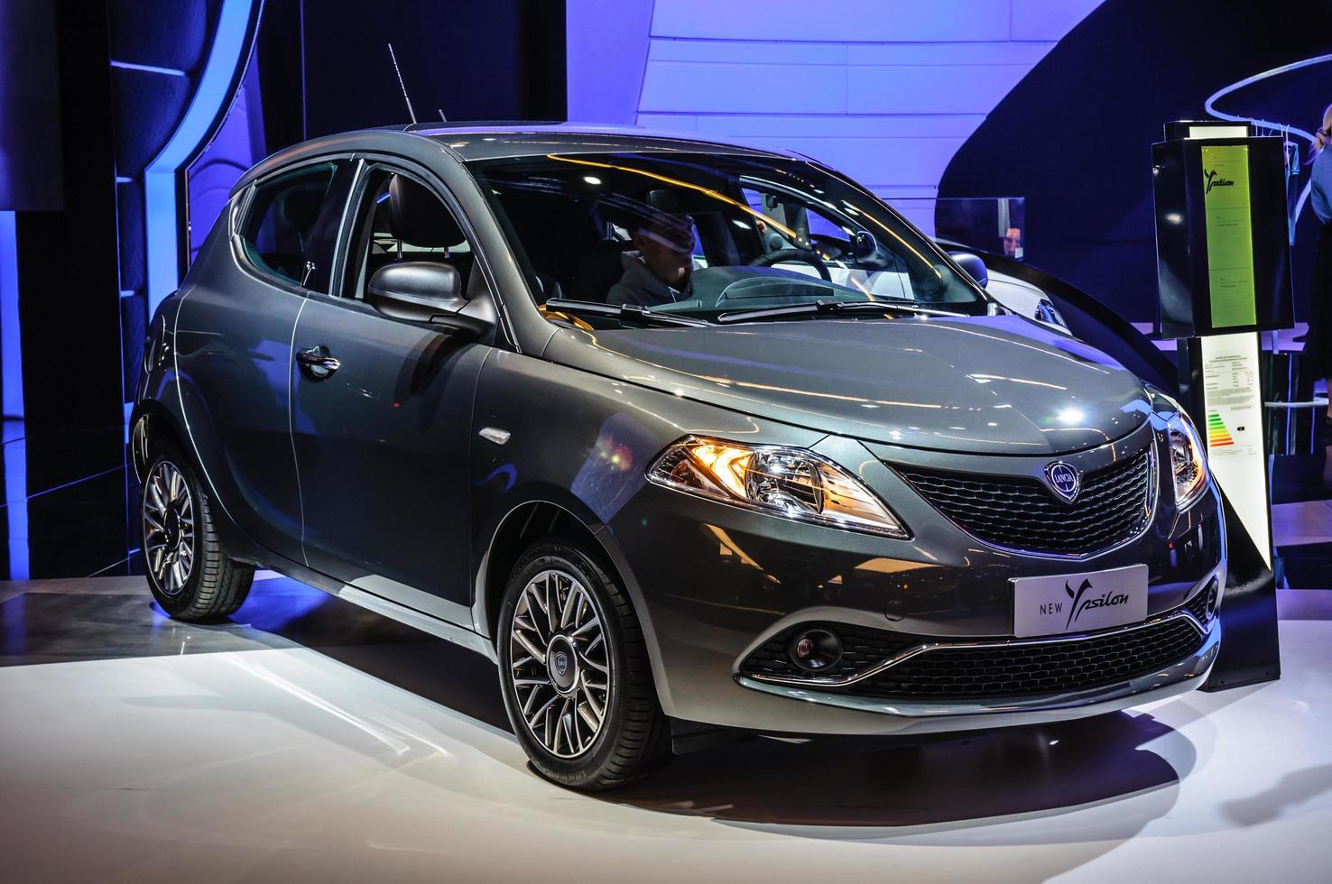 FRANKFURT - SEPT 2015 Lancia Ypsilon presented at IAA Internati photo