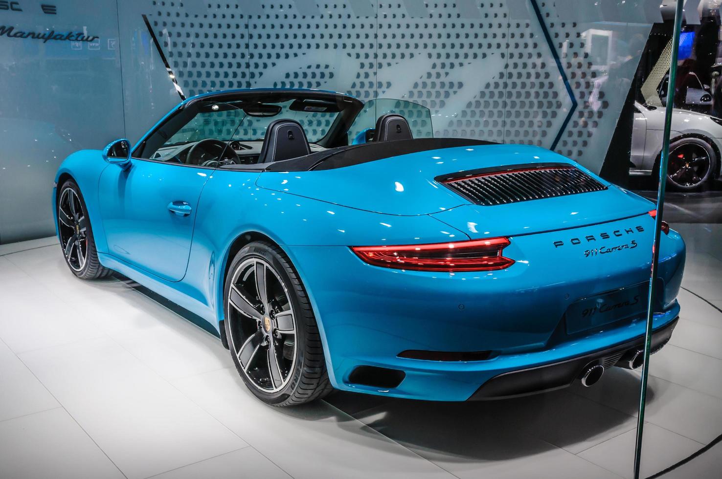 FRANKFURT - SEPT 2015 Porsche 911 991 Carrera S presented at IA photo