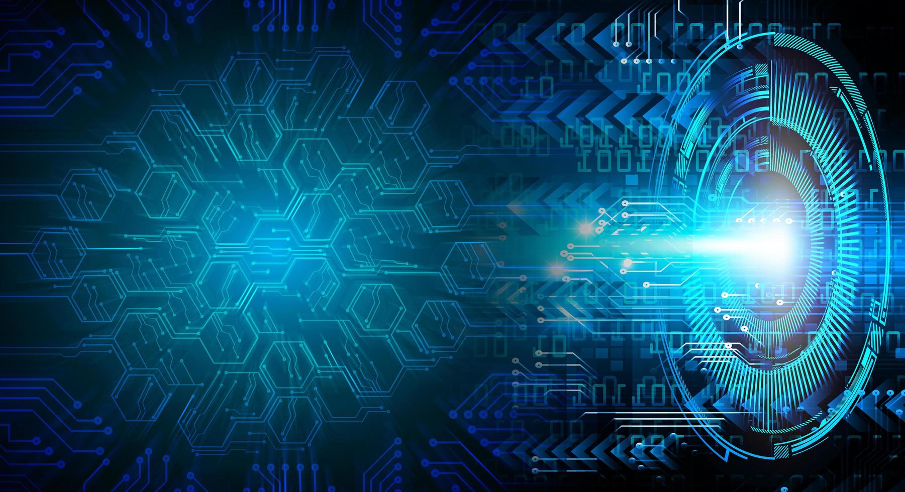 cyber circuit future technology concept background photo