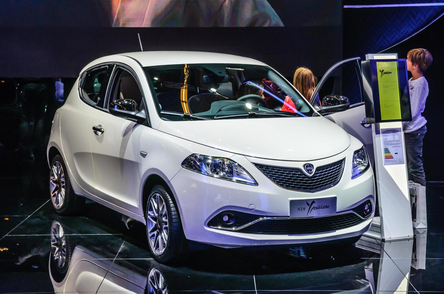 FRANKFURT - SEPT 2015 Lancia Ypsilon presented at IAA Internati photo