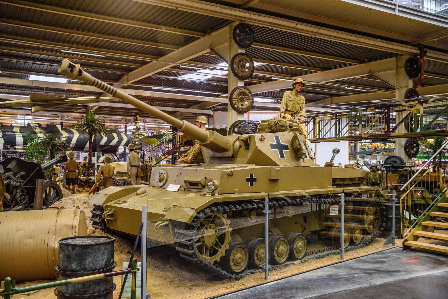 SINSHEIM, GERMANY - MAI 2022 sand medium tank Panzer IV 4 Panzerkampfwagen IV Pz.Kpfw. IV WW2 3rd reich nazi photo