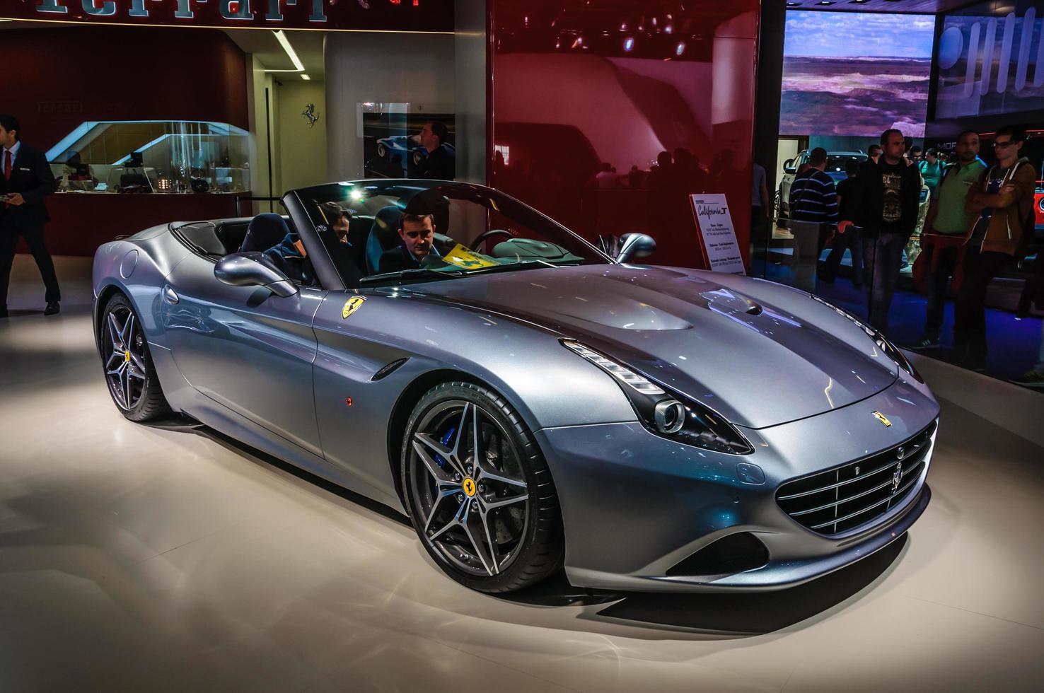 FRANKFURT - SEPT 2015 Ferrari California T presented at IAA Int photo