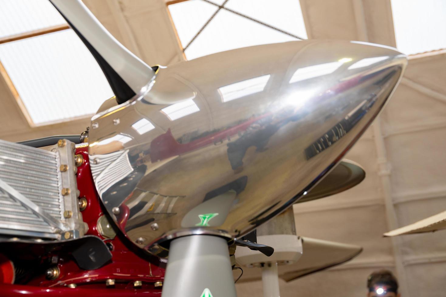 propeller tip from a cessna photo