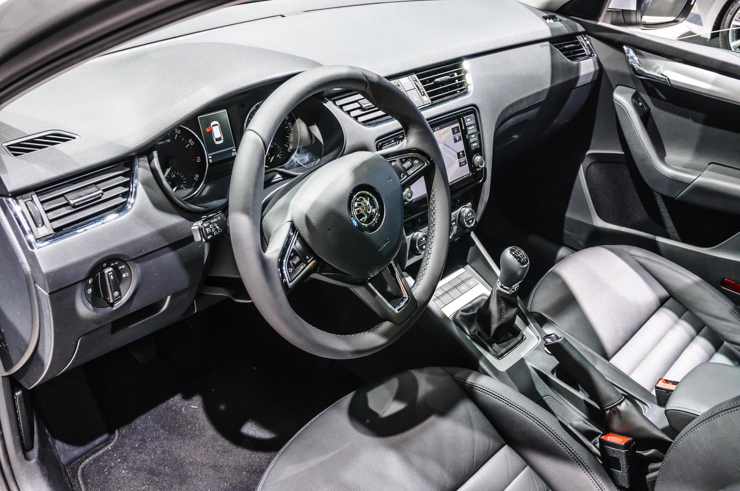 FRANKFURT - SEPT 2015 Skoda Octavia G-Tec presented at IAA Inte photo