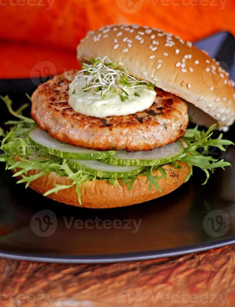 Asian Barbecue Burger photo