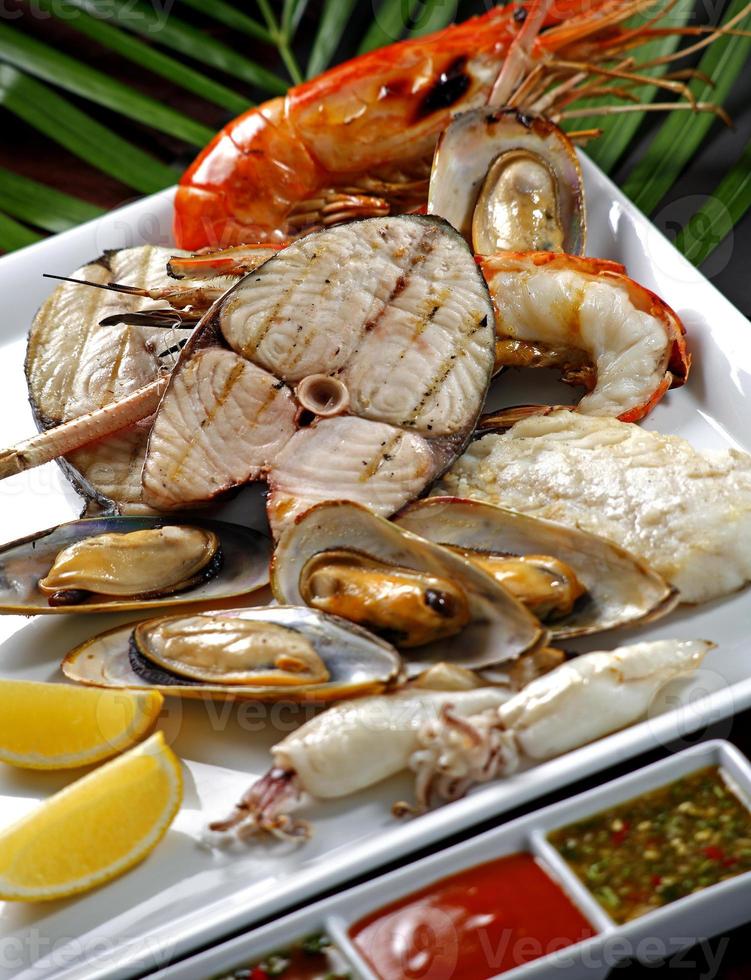 Asian Barbecue Seafood photo