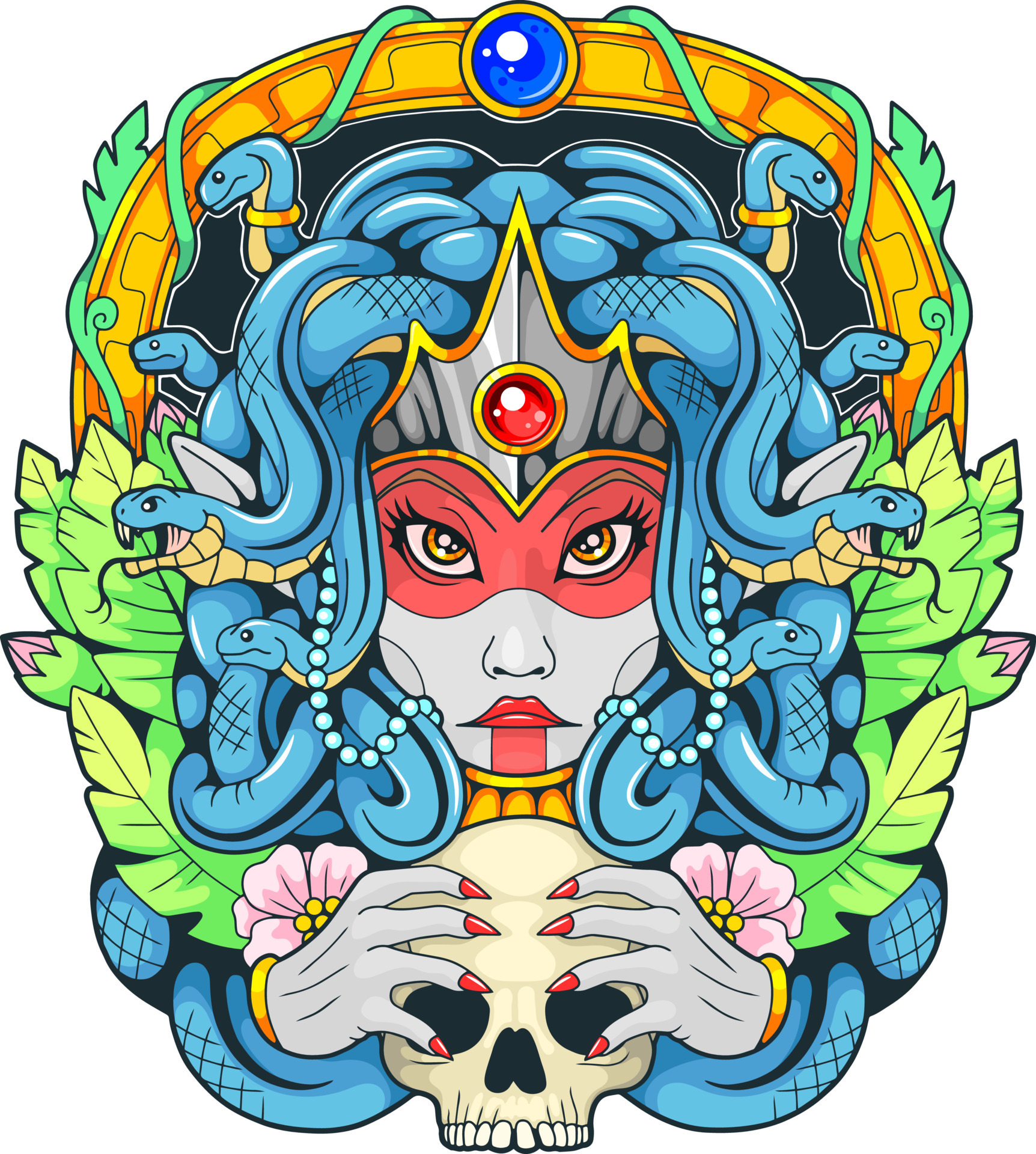 Medusa Gorgon | Sticker