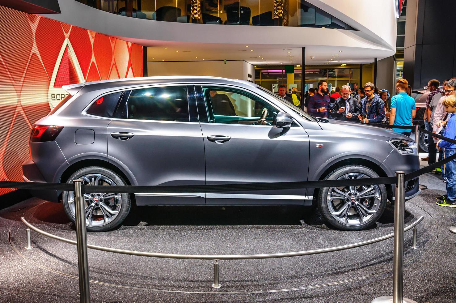 FRANKFURT - SEPT 2015 BORGWARD BX7 presented at IAA Internation photo