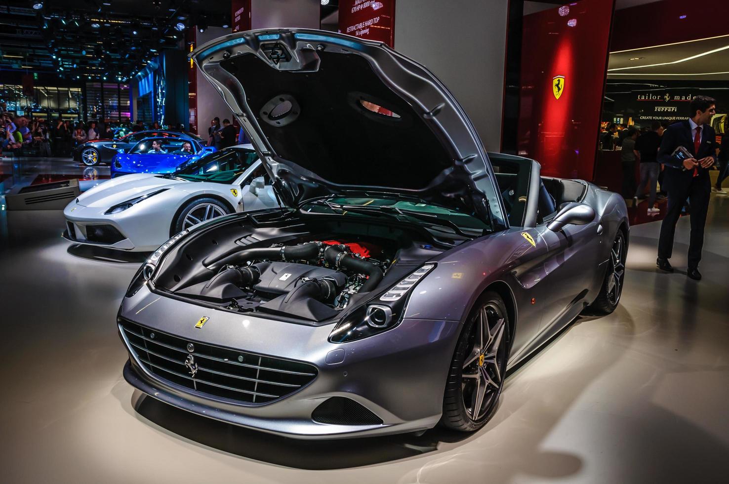 FRANKFURT - SEPT 2015 Ferrari California T presented at IAA Int photo